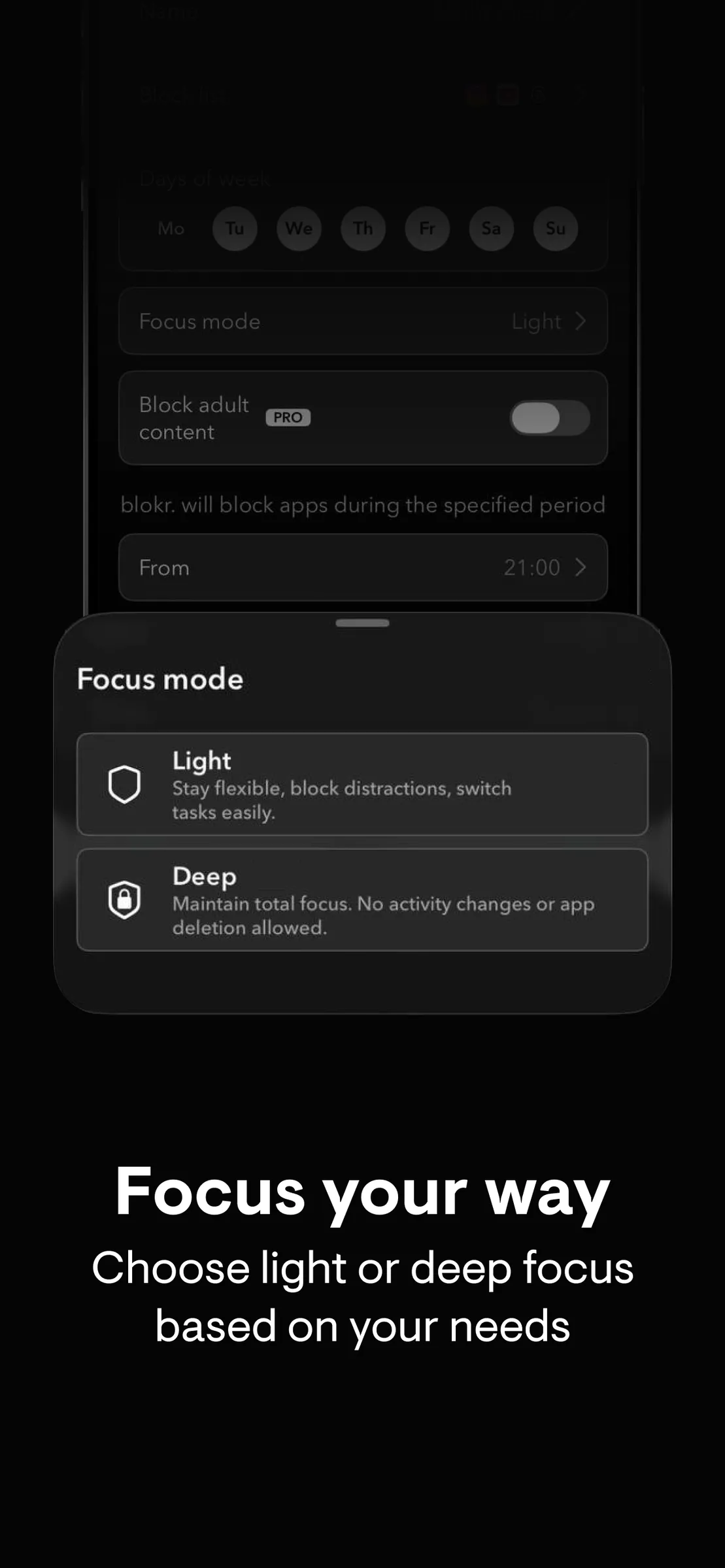 blokr App-Screen 3